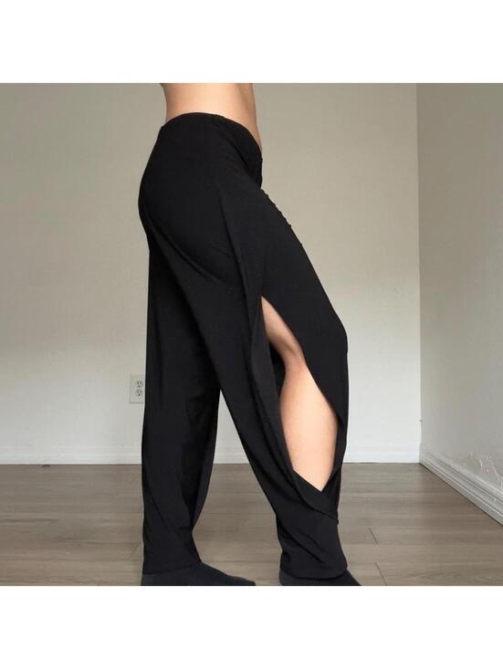 Pants - Y2K Boho Minimalist Goth Pants M